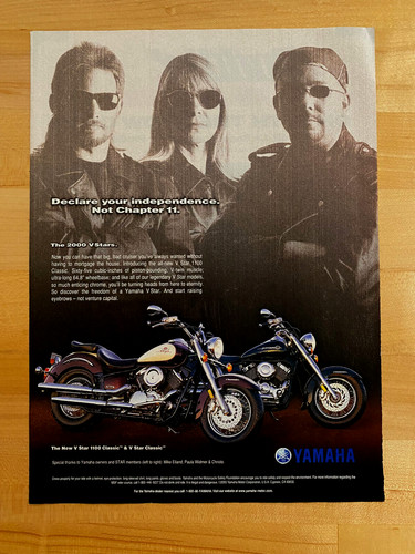 2000 print yamaha star - ad,