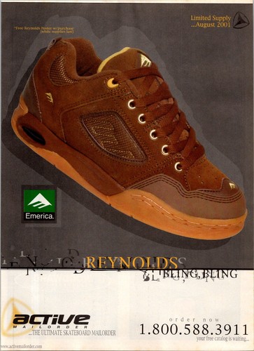 2001 emerica skate - 2001, •