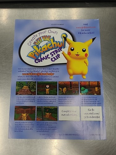 Hey you pikachu - you, ad