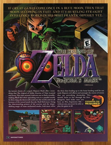 2000 zelda majora - 2000,